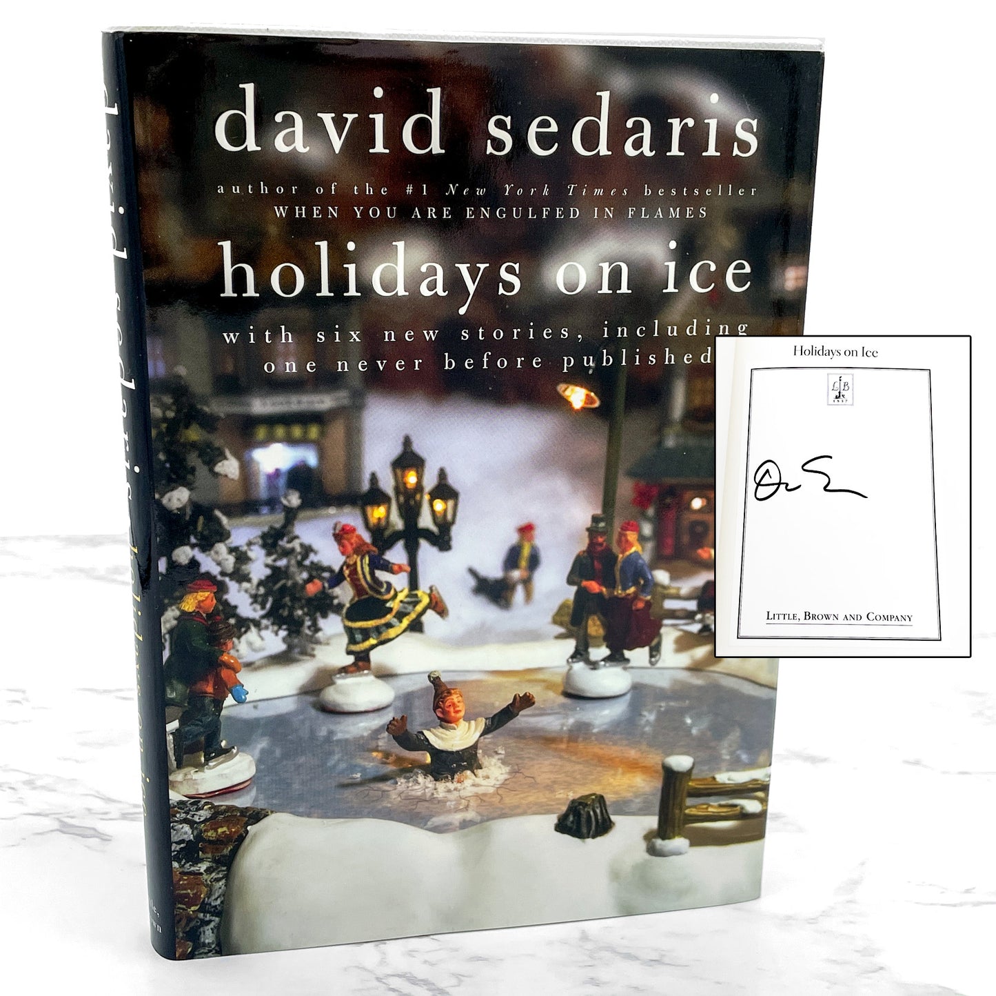 Holidays on Ice by David Sedaris SIGNED! [HARDCOVER RE-ISSUE] 2008 • Little Brown & Co.