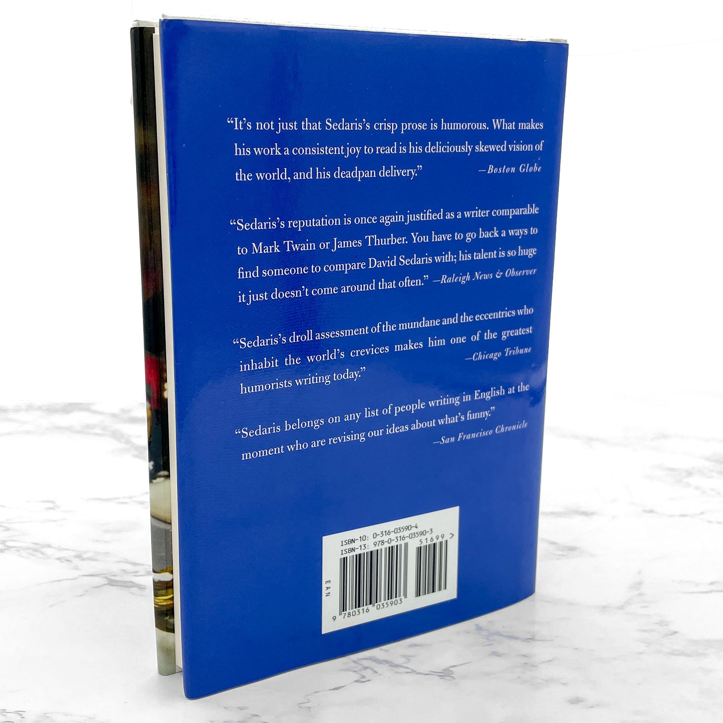 Holidays on Ice by David Sedaris SIGNED! [HARDCOVER RE-ISSUE] 2008 • Little Brown & Co.