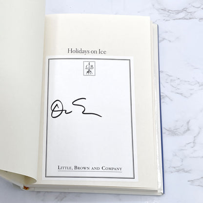 Holidays on Ice by David Sedaris SIGNED! [HARDCOVER RE-ISSUE] 2008 • Little Brown & Co.