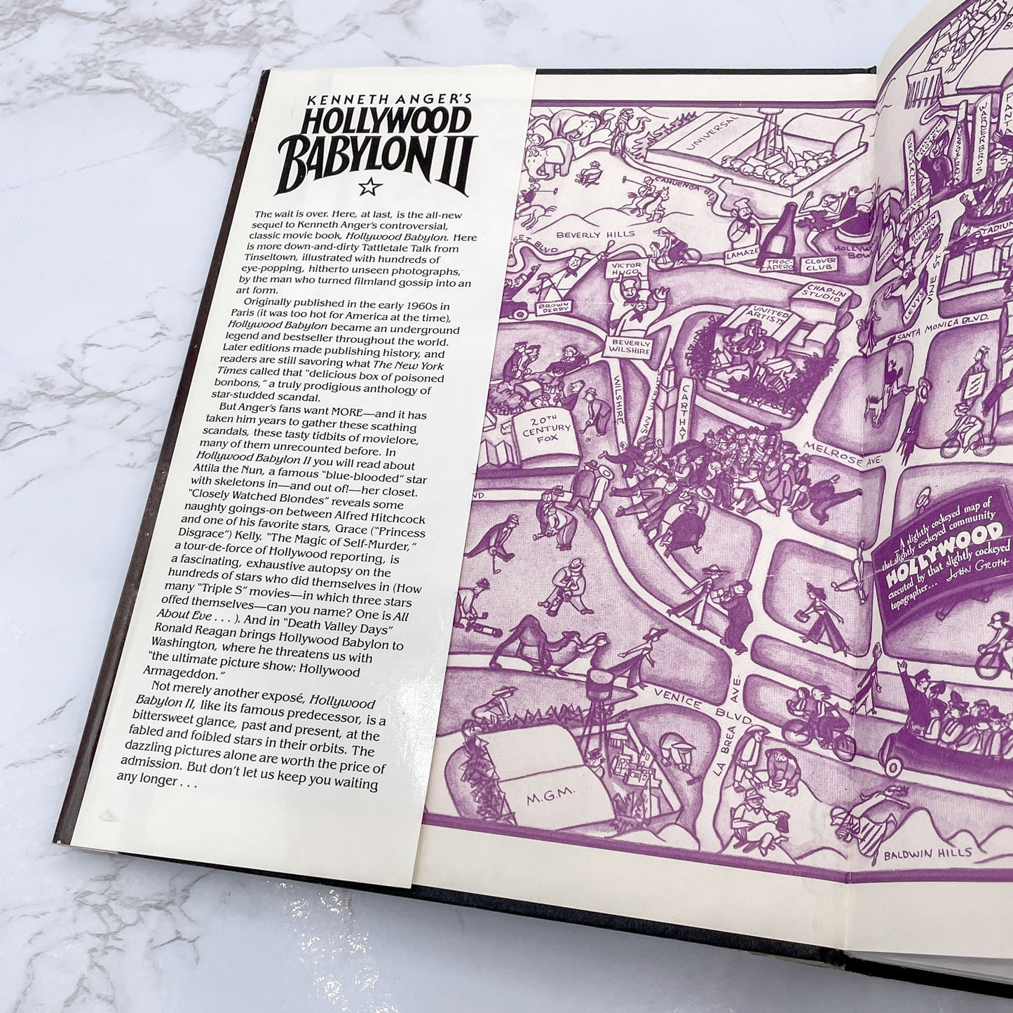 Hollywood Babylon II by Kenneth Anger [1984 HARDCOVER] BCE • E.P. Dutton