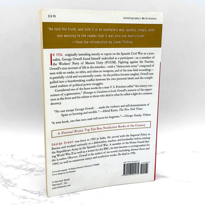 Homage to Catalonia by George Orwell [TRADE PAPERBACK] • Harvest