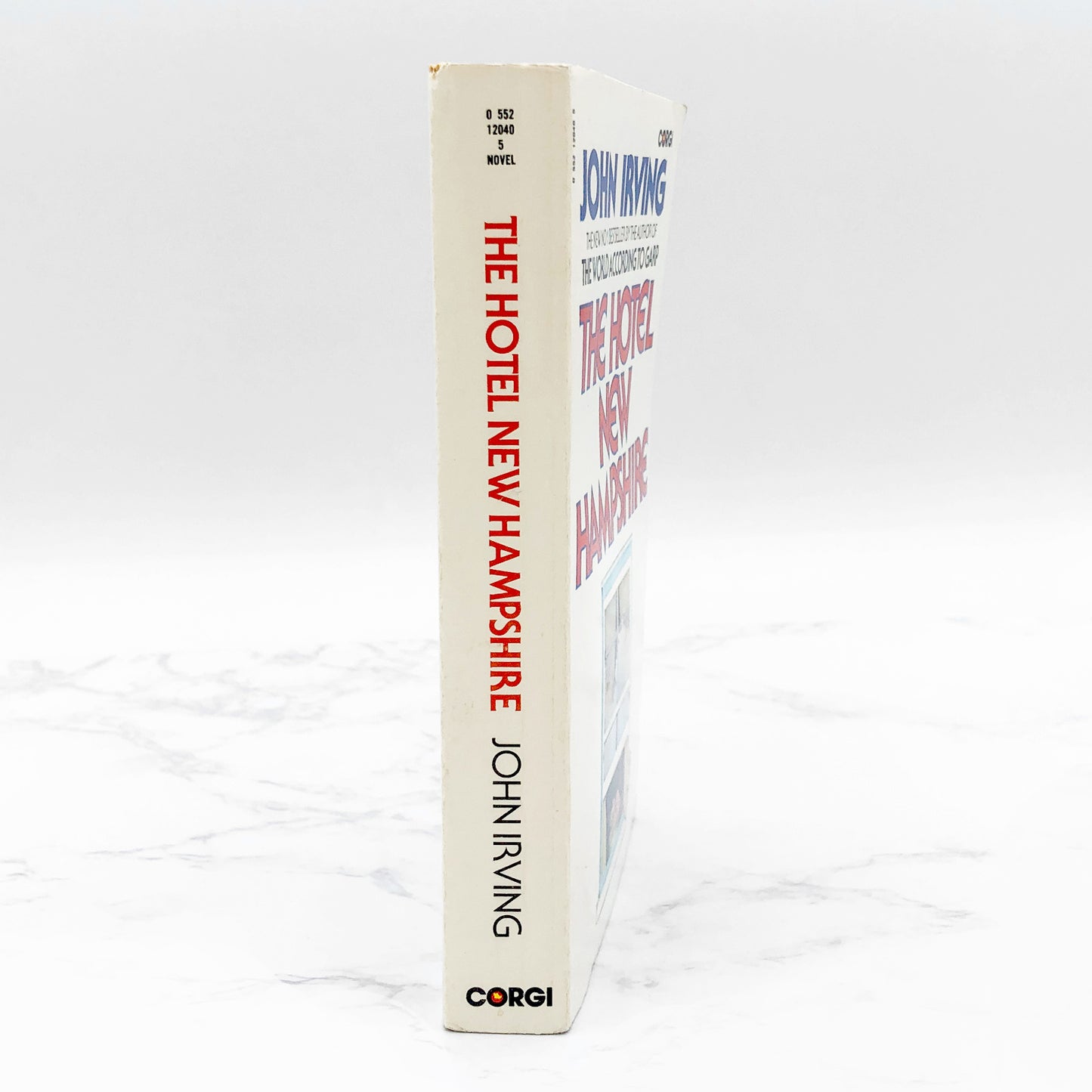 The Hotel New Hampshire by John Irving [FIRST U.K. PAPERBACK EDITION] 1983 • Corgi Books