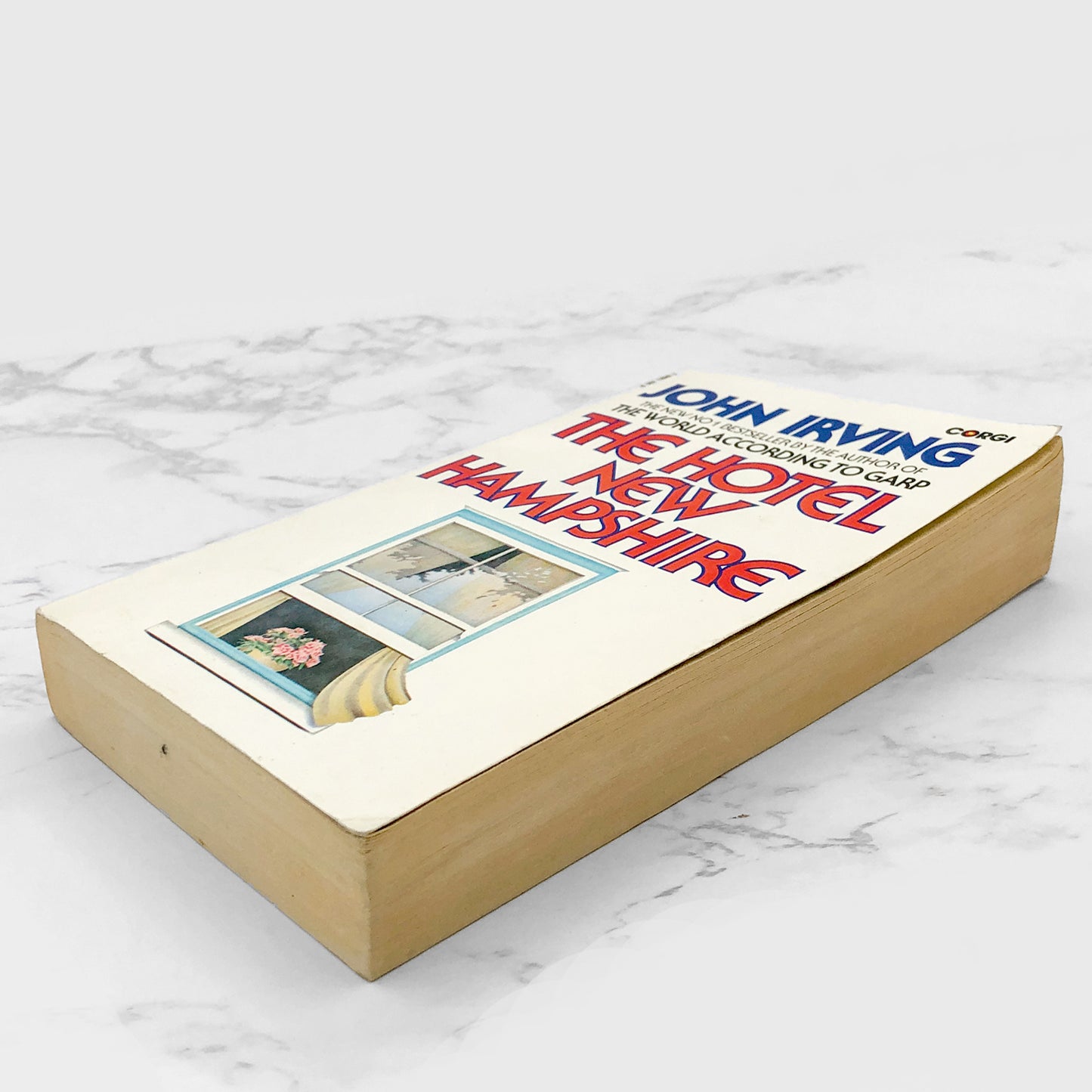 The Hotel New Hampshire by John Irving [FIRST U.K. PAPERBACK EDITION] 1983 • Corgi Books