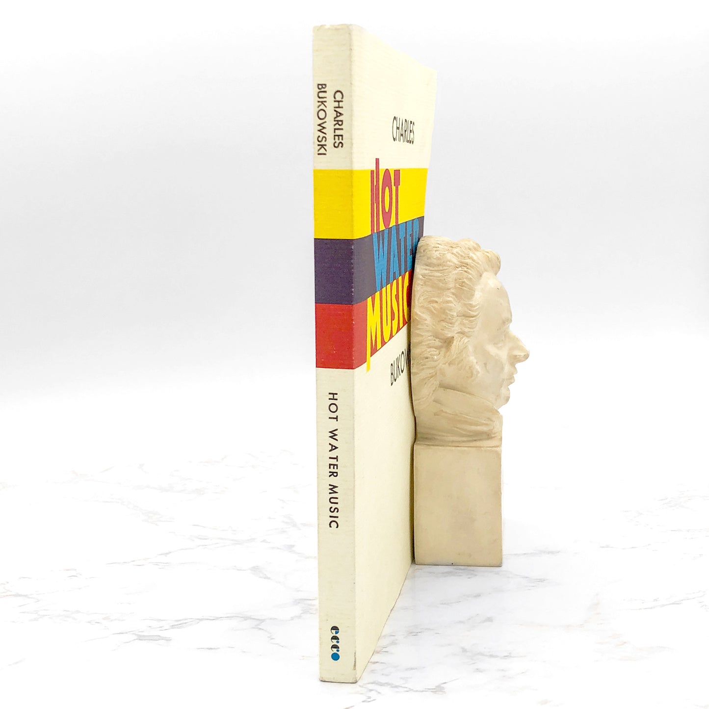 Hot Water Music by Charles Bukowski [TRADE PAPERBACK RE-ISSUE] 2002 • Ecco