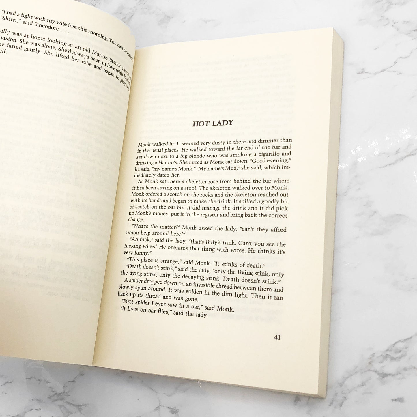 Hot Water Music by Charles Bukowski [TRADE PAPERBACK RE-ISSUE] 2002 • Ecco