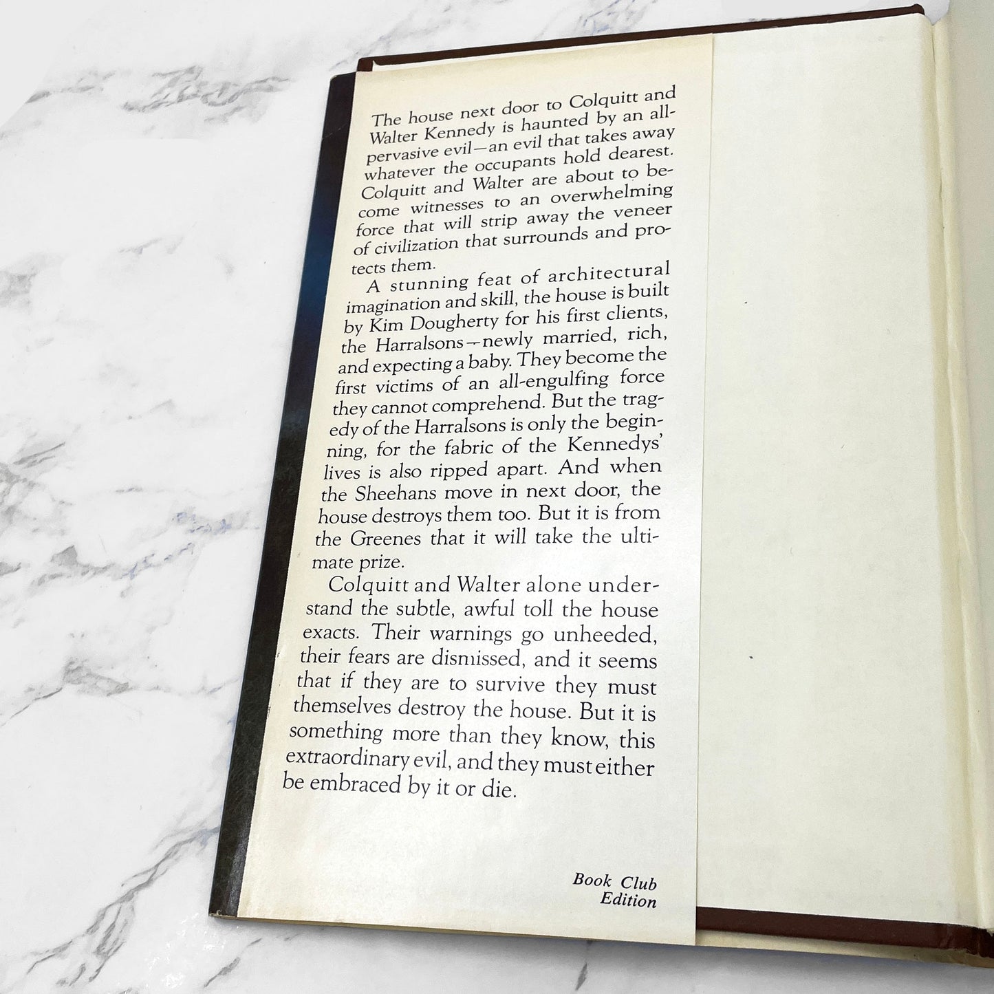 The House Next Door by Anne Rivers Siddons [1978 HARDCOVER] BCE • Simon & Schuster