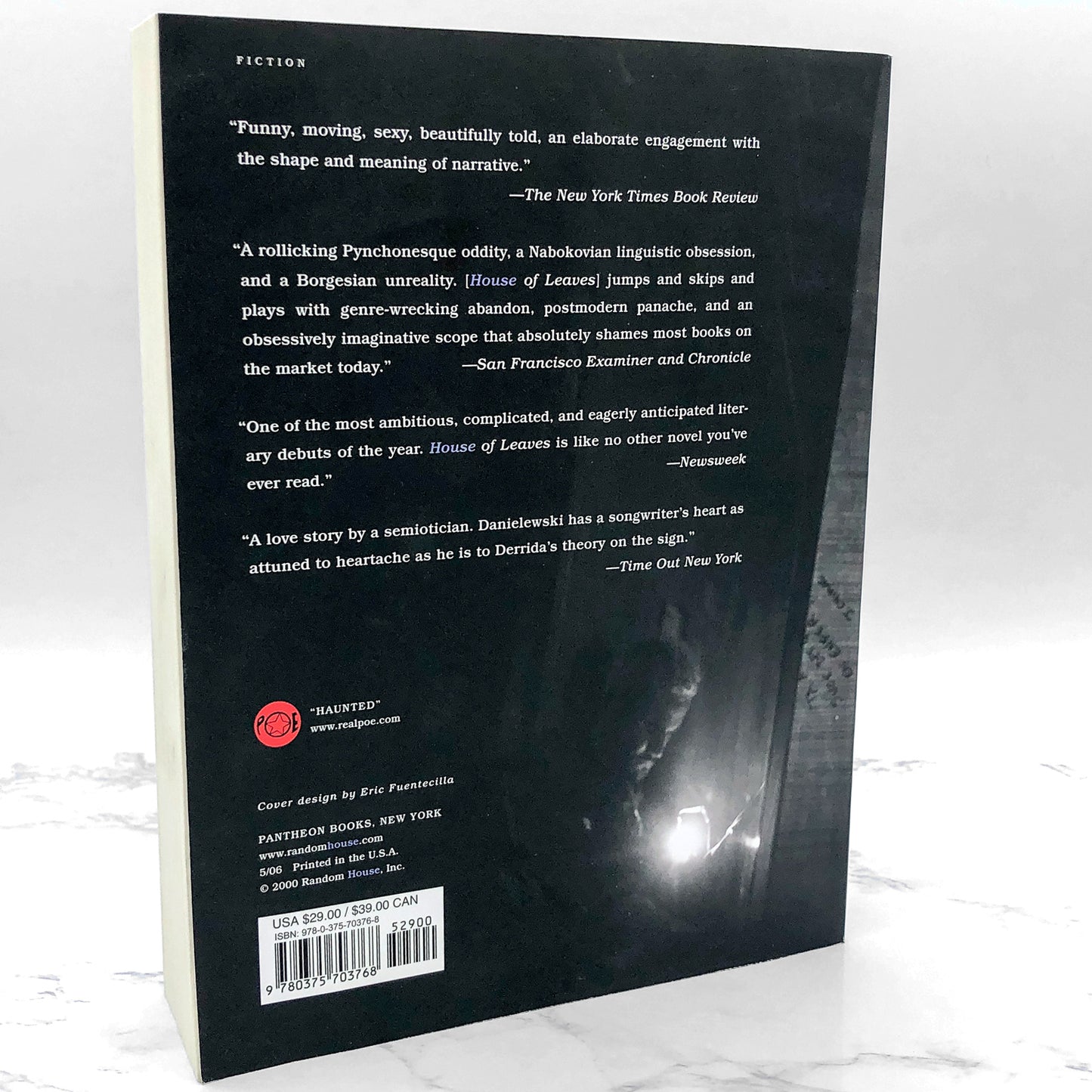 House of Leaves by Mark Z. Danielewski [REMASTERED FULL-COLOR EDITION] 2000  ❧ Pantheon Softcover