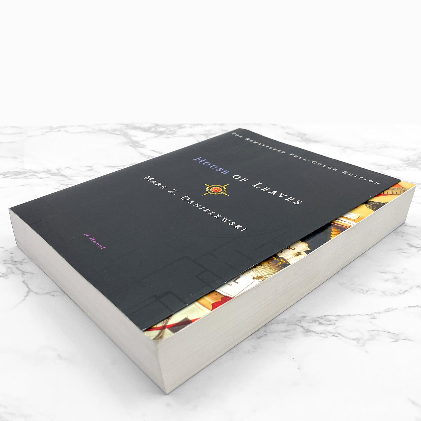 House of Leaves by Mark Z. Danielewski [REMASTERED FULL-COLOR EDITION] 2000  ❧ Pantheon Softcover