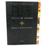 House of Leaves by Mark Z. Danielewski [2-COLOR EDITION / BLUE] 2000 • Pantheon Softcover