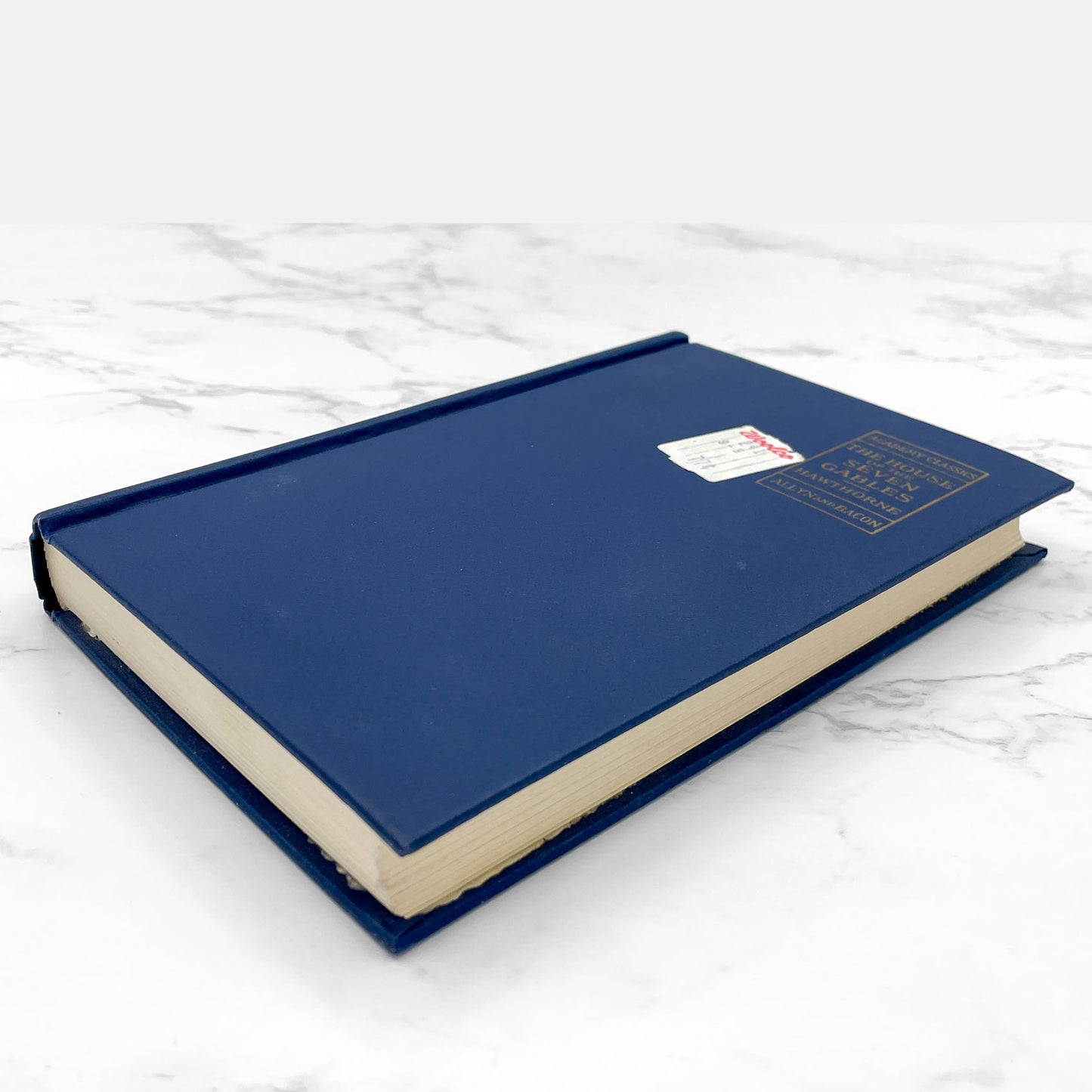 The House of the Seven Gables by Nathaniel Hawthorne [POCKET HARDCOVER] 1966 • Allyn & Bacon • Academy Classics