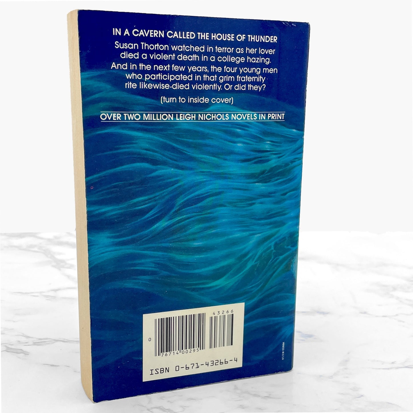 The House of Thunder by Leigh Nichols aka Dean Koontz [FIRST EDITION • FIRST PRINTING] 1982 • Pocket