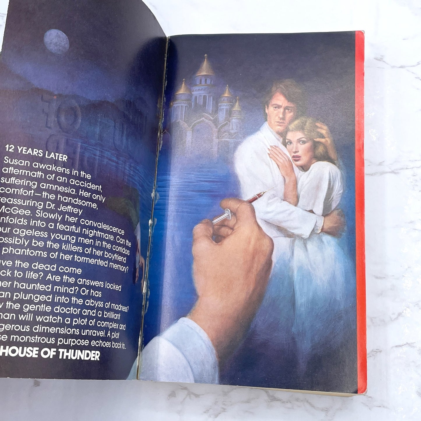 The House of Thunder by Leigh Nichols aka Dean Koontz [FIRST EDITION • FIRST PRINTING] 1982 • Pocket