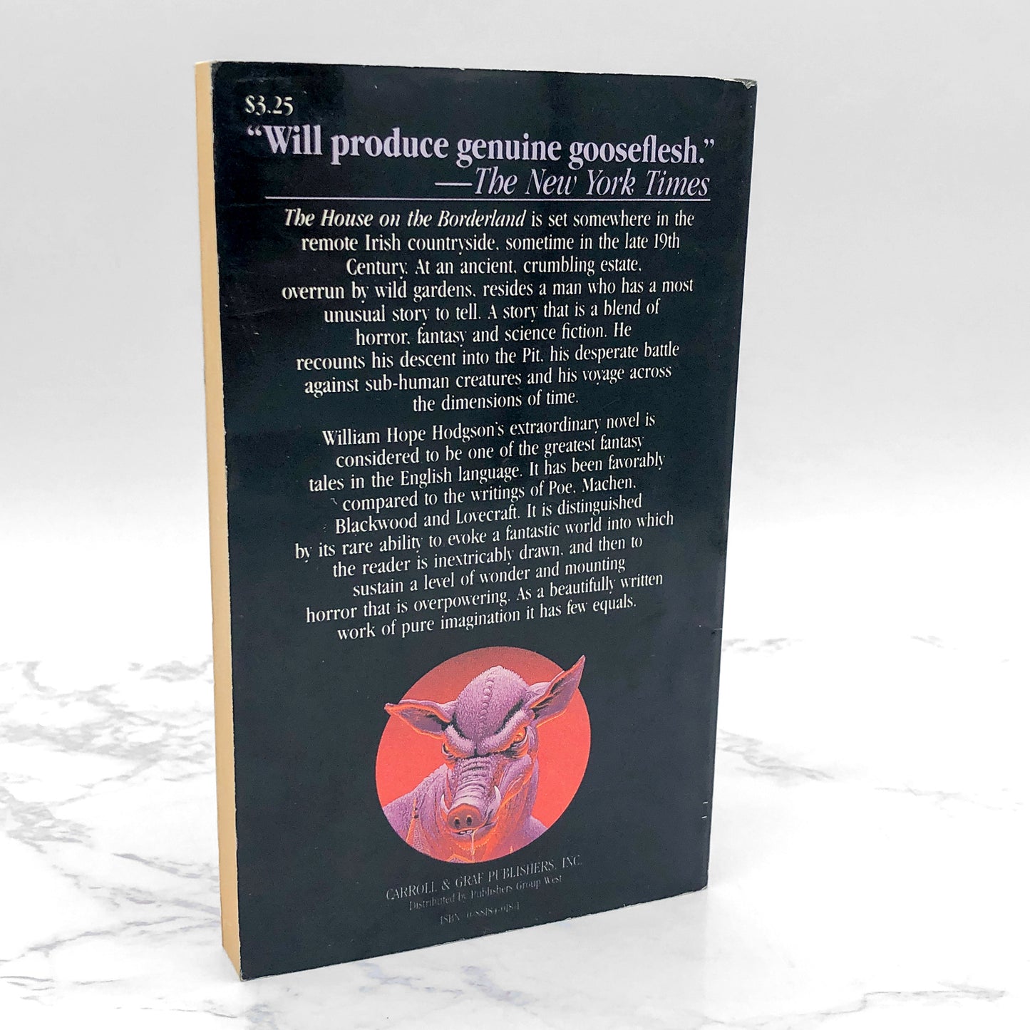 The House on the Borderland by William Hope Hodgson [1983 PAPERBACK] • Carroll & Graf