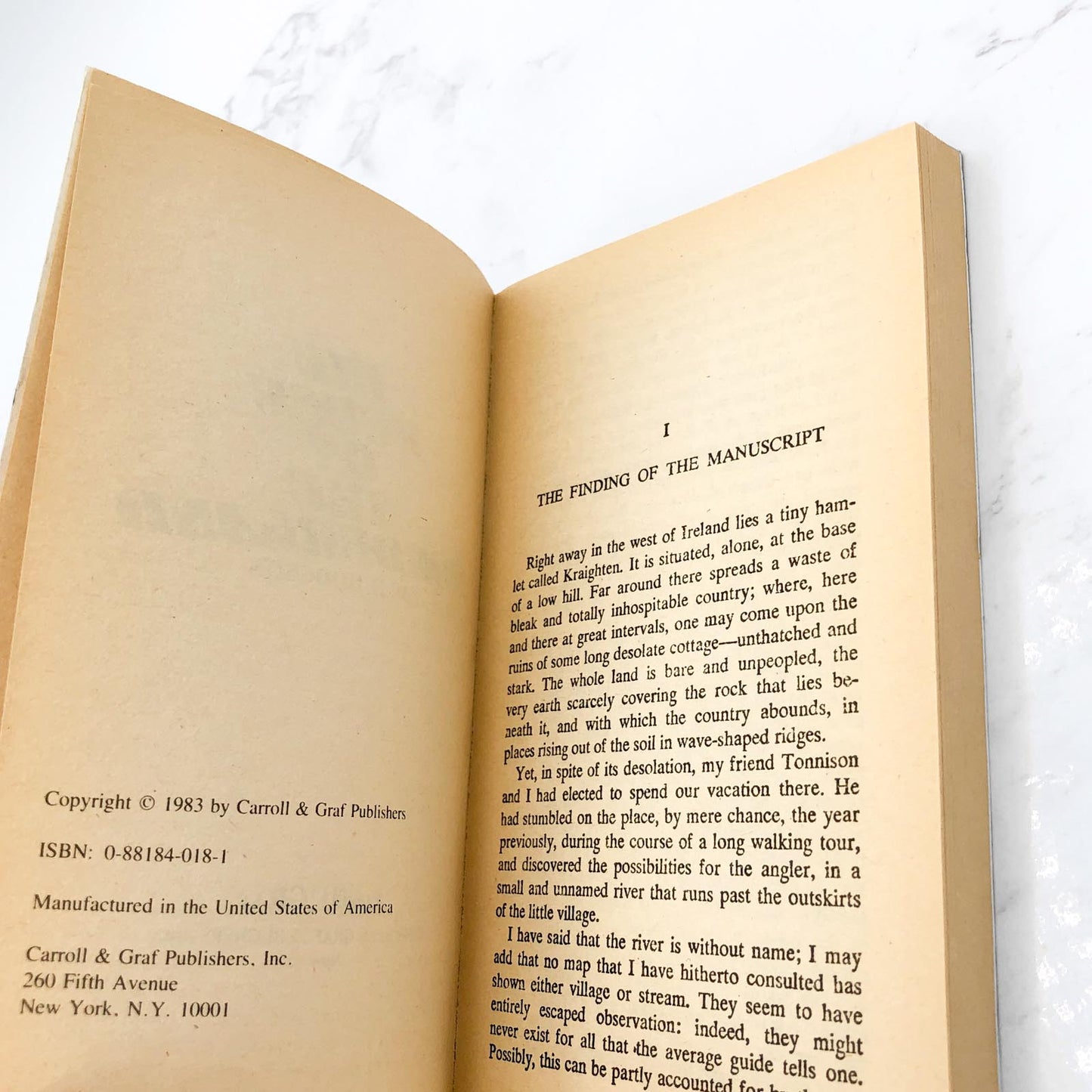 The House on the Borderland by William Hope Hodgson [1983 PAPERBACK] • Carroll & Graf