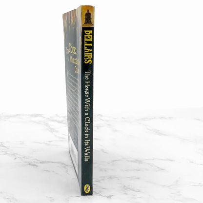 The House With A Clock in Its Walls by John Bellairs [TRADE PAPERBACK] 2002 • Puffin Books