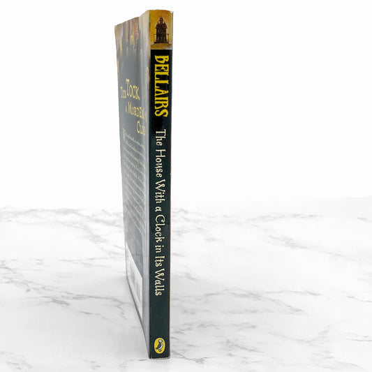 The House With A Clock in Its Walls by John Bellairs [TRADE PAPERBACK] 2002 • Puffin Books