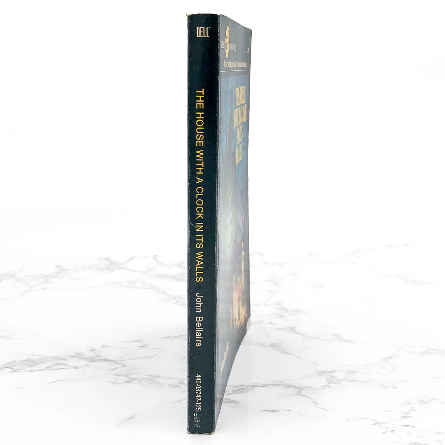 The House With A Clock in Its Walls by John Bellairs [FIRST PAPERBACK EDITION] 1975 • Dell•Yearling