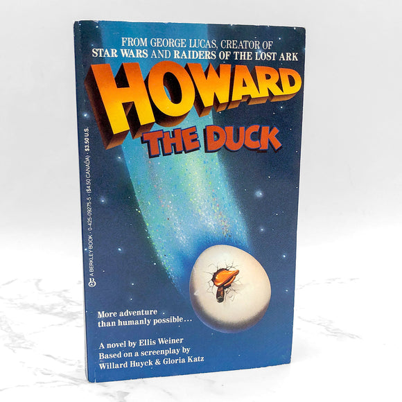 Howard The Duck by Ellis Weiner [MOVIE TIE-IN PAPERBACK] 1986 • Berkley