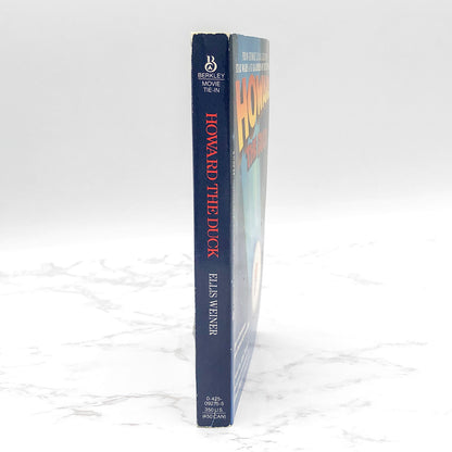 Howard The Duck by Ellis Weiner [MOVIE TIE-IN PAPERBACK] 1986 • Berkley