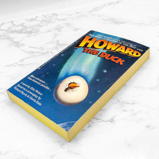 Howard The Duck by Ellis Weiner [MOVIE TIE-IN PAPERBACK] 1986 • Berkley
