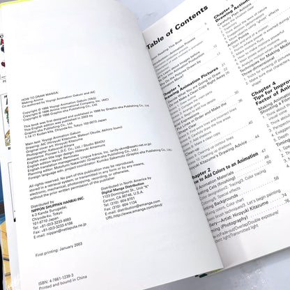 How to Draw Manga Vol. #26: Making Anime by Yoyogi Animation Gakuin [U.S. FIRST EDITION • FIRST PRINTING] 2003 • Graphic-Sha