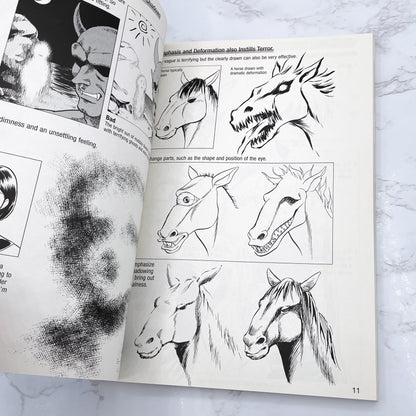 How to Draw Manga Vol. #24: Occult & Horror by Hikaru Hayashi [U.S. FIRST EDITION] 2003 • 6th Printing  • Graphic-Sha