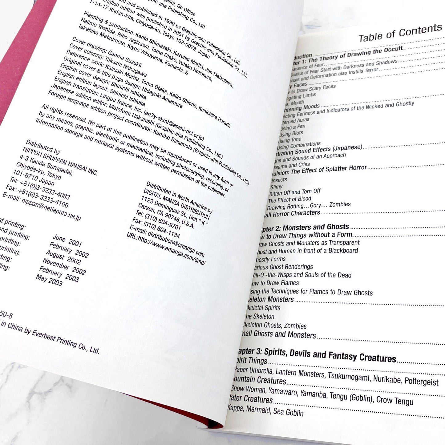 How to Draw Manga Vol. #24: Occult & Horror by Hikaru Hayashi [U.S. FIRST EDITION] 2003 • 6th Printing  • Graphic-Sha