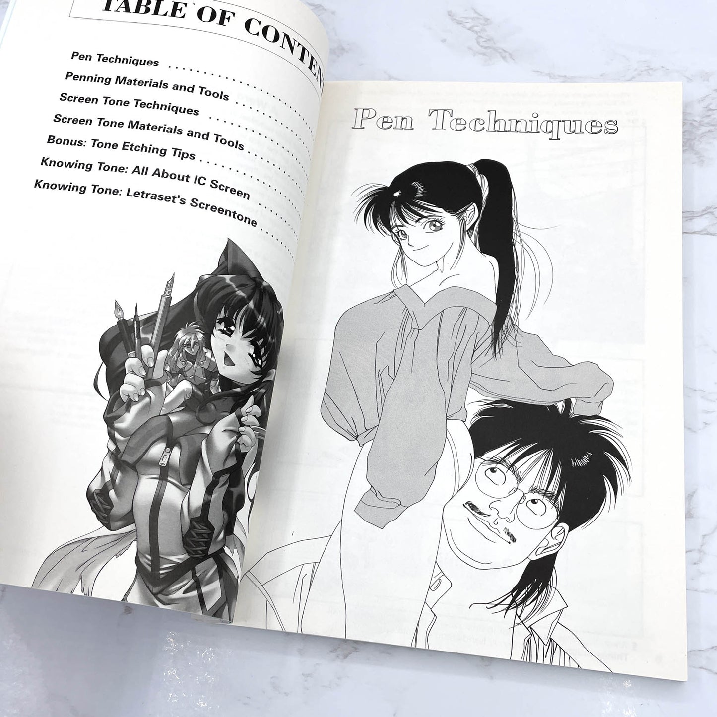 How to Draw Manga Vol. #30: Pen & Tone Techniques by Ryo Toudor [U.S. FIRST EDITION • FIRST PRINTING] 2003 • Graphic-Sha