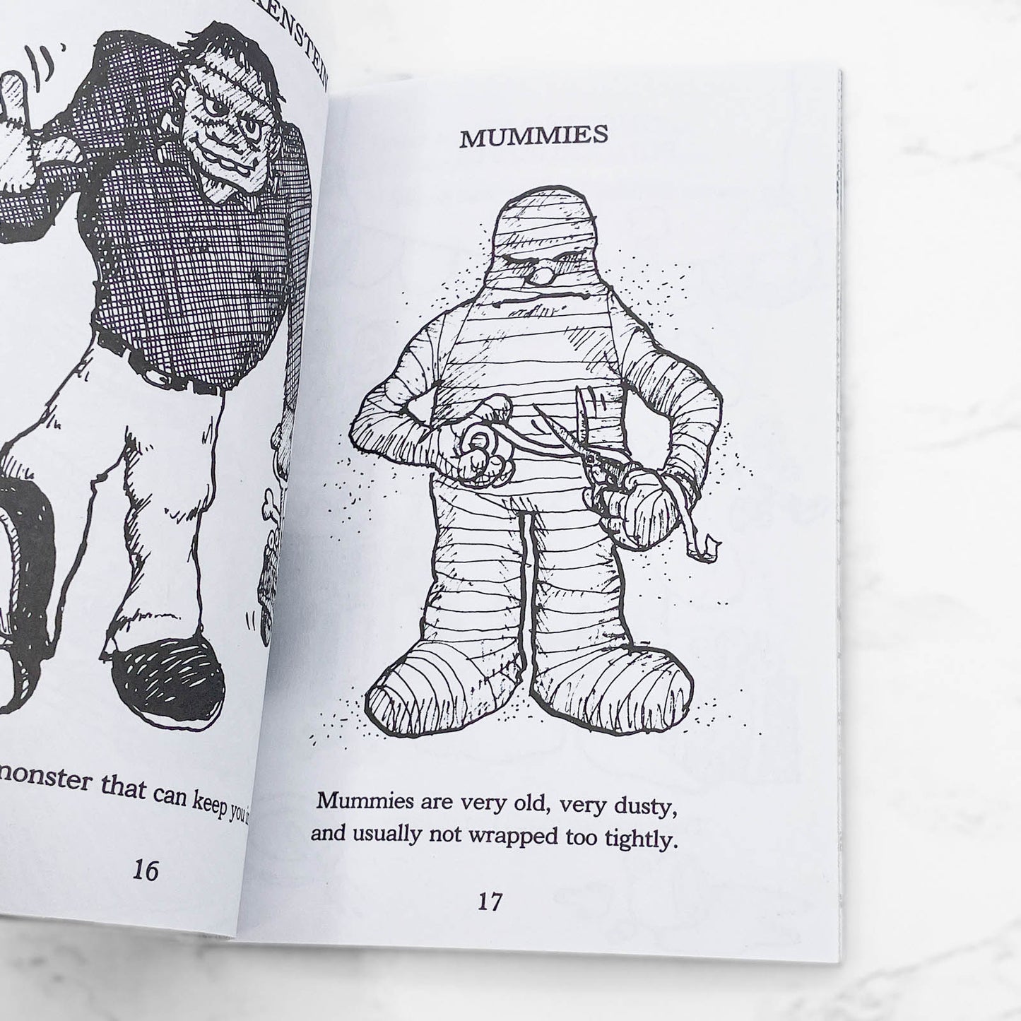 How to Prevent Monster Attacks by Dave Ross SIGNED + DOODLED! [PAPERBACK ADVANCE] 1984