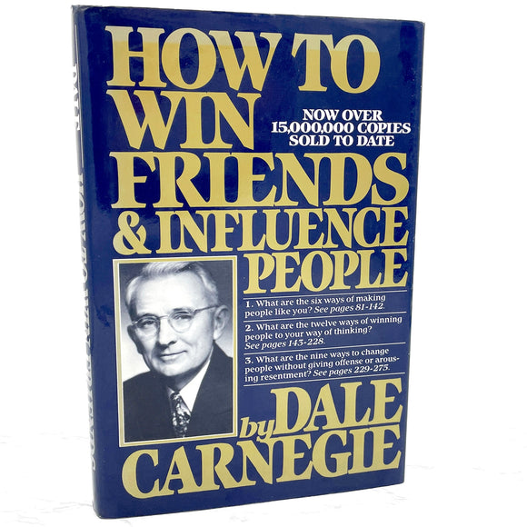 How To Win Friends and Influence People by Dale Carnegie [REVISED EDITION HARDCOVER] 1981 • Simon & Schuster