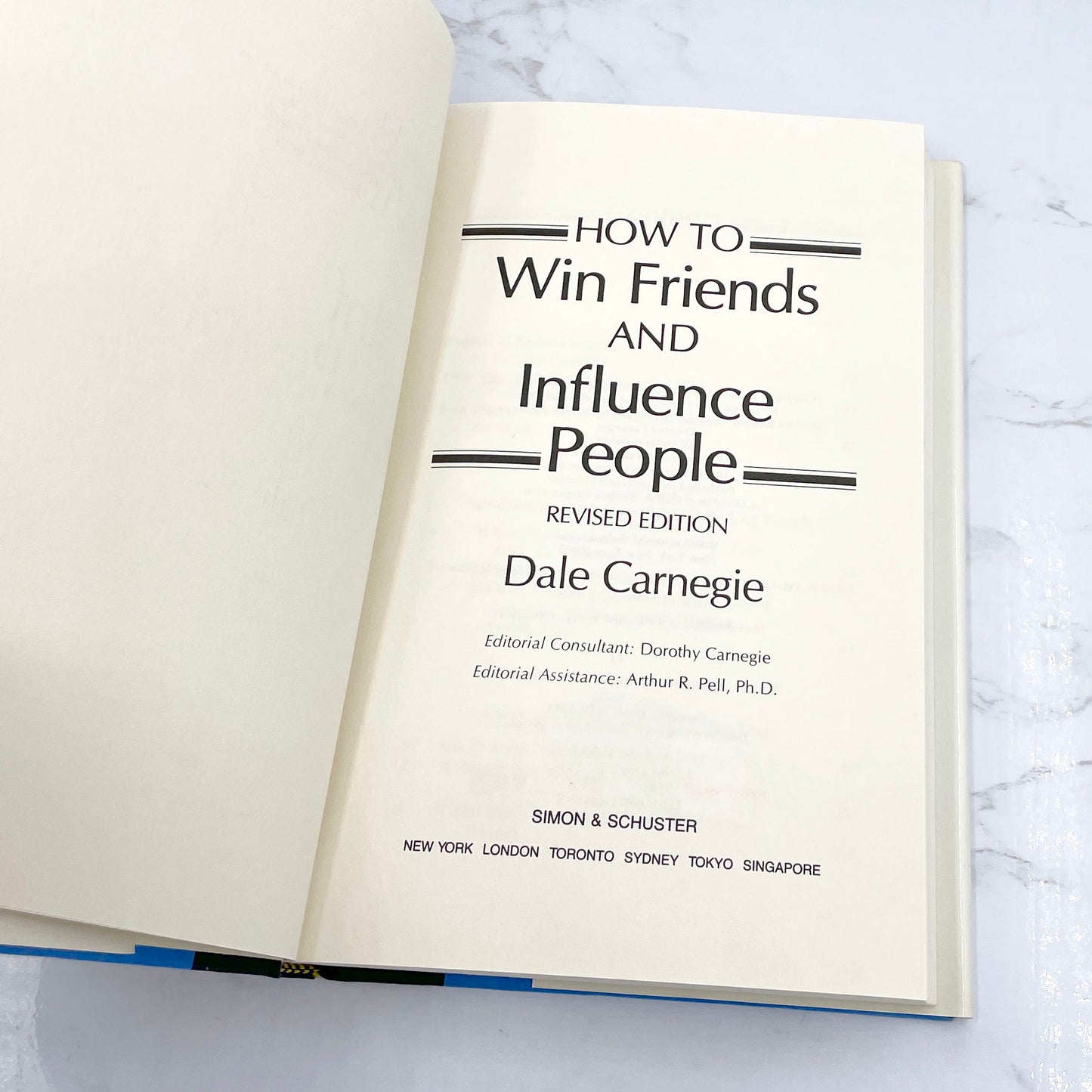How To Win Friends and Influence People by Dale Carnegie [REVISED EDITION HARDCOVER] 1981 • Simon & Schuster