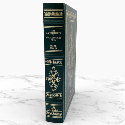 The Adventures of Huckleberry Finn by Mark Twain & illustrated by Edward Windsor Kemble [ILLUSTRATED HARDCOVER] 1979 • The Franklin Library