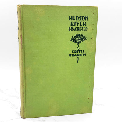 Hudson River Bracketed by Edith Wharton [ANTIQUE HARDCOVER] 1929 • Grosset & Dunlap