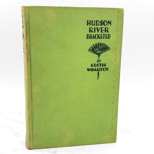 Hudson River Bracketed by Edith Wharton [ANTIQUE HARDCOVER] 1929 • Grosset & Dunlap