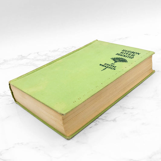 Hudson River Bracketed by Edith Wharton [ANTIQUE HARDCOVER] 1929 • Grosset & Dunlap