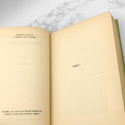 Hudson River Bracketed by Edith Wharton [ANTIQUE HARDCOVER] 1929 • Grosset & Dunlap