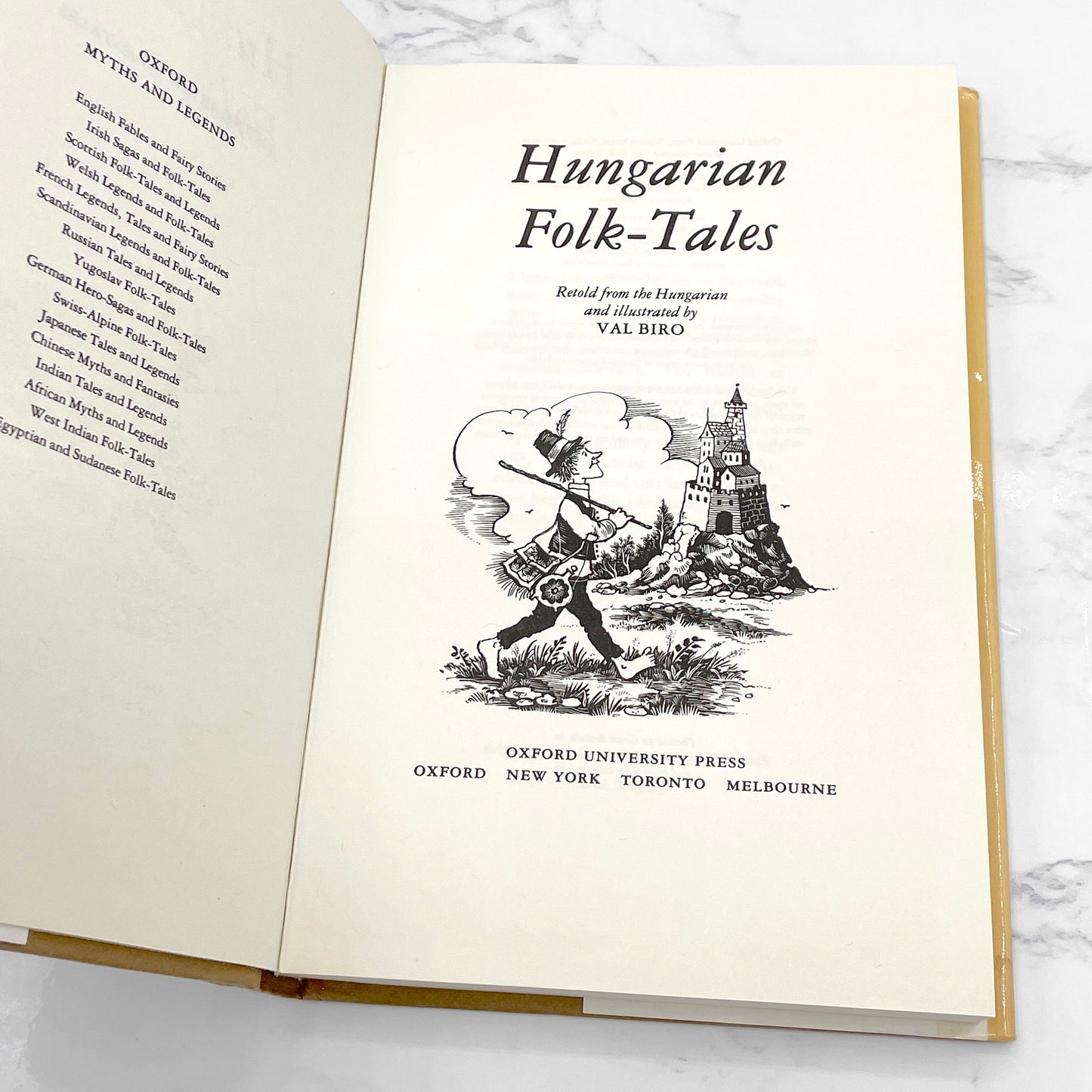 Hungarian Folk-Tales retold & illustrated by Val Biro [FIRST EDITION • FIRST PRINTING] 1980 • Oxford University Press
