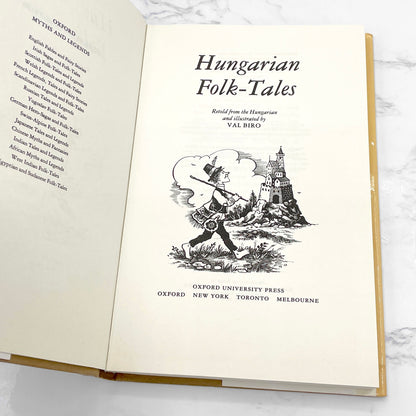 Hungarian Folk-Tales retold & illustrated by Val Biro [FIRST EDITION • FIRST PRINTING] 1980 • Oxford University Press