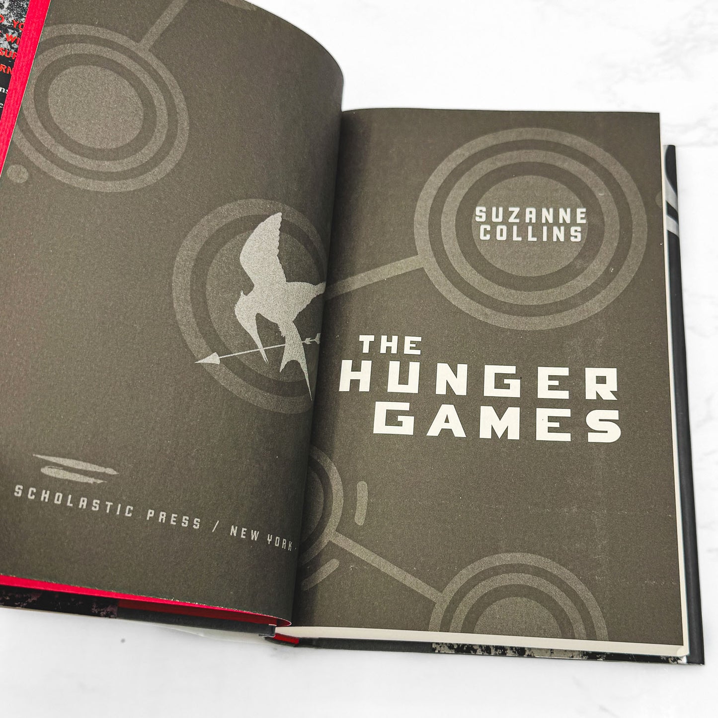 The Hunger Games by Suzanne Collins [FIRST EDITION] 2008 • Scholastic