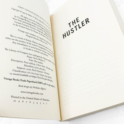 The Hustler by Walter Tevis [TRADE PAPERBACK] 2022 • Vintage Books