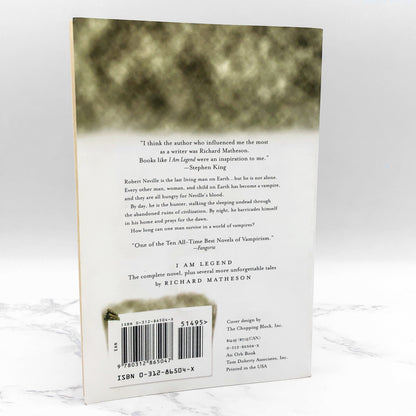 I am Legend by Richard Matheson [TRADE PAPERBACK] 1997 • TOR Horror