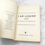 I am Legend by Richard Matheson [TRADE PAPERBACK] 1997 • TOR Horror