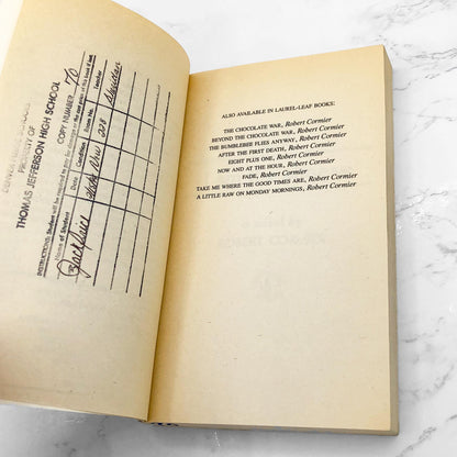 I Am the Cheese by Robert Cormier [1991 PAPERBACK] • Laurel-Leaf