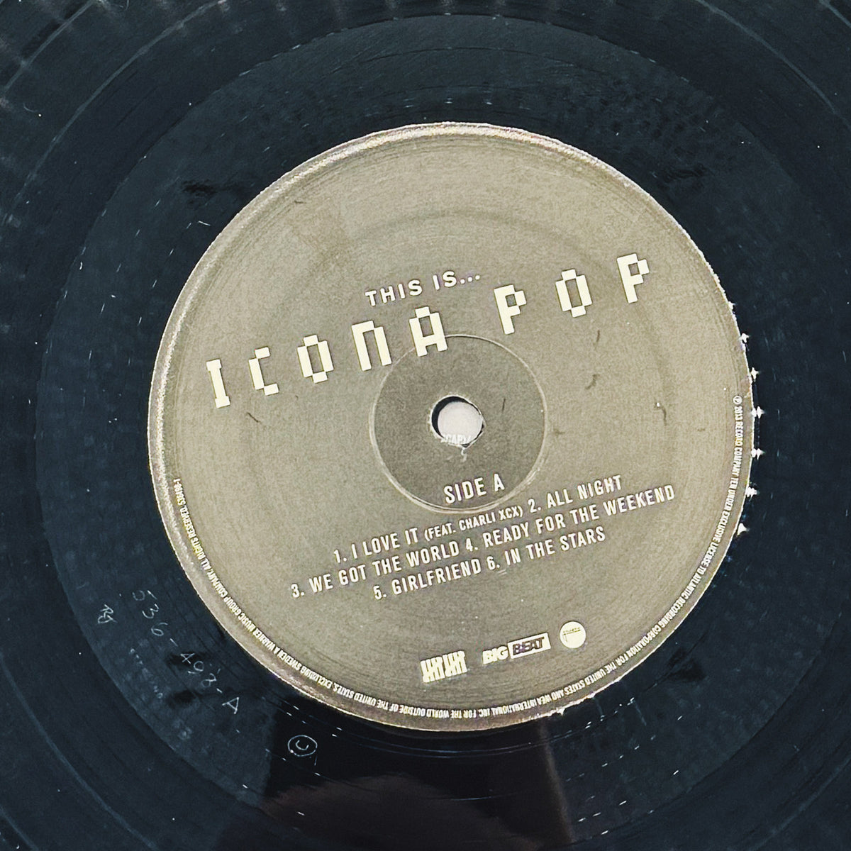 Icona Pop ‎– This Is... Icona Pop [VINYL LP] 2013 • Big Beat • Rare OOP
