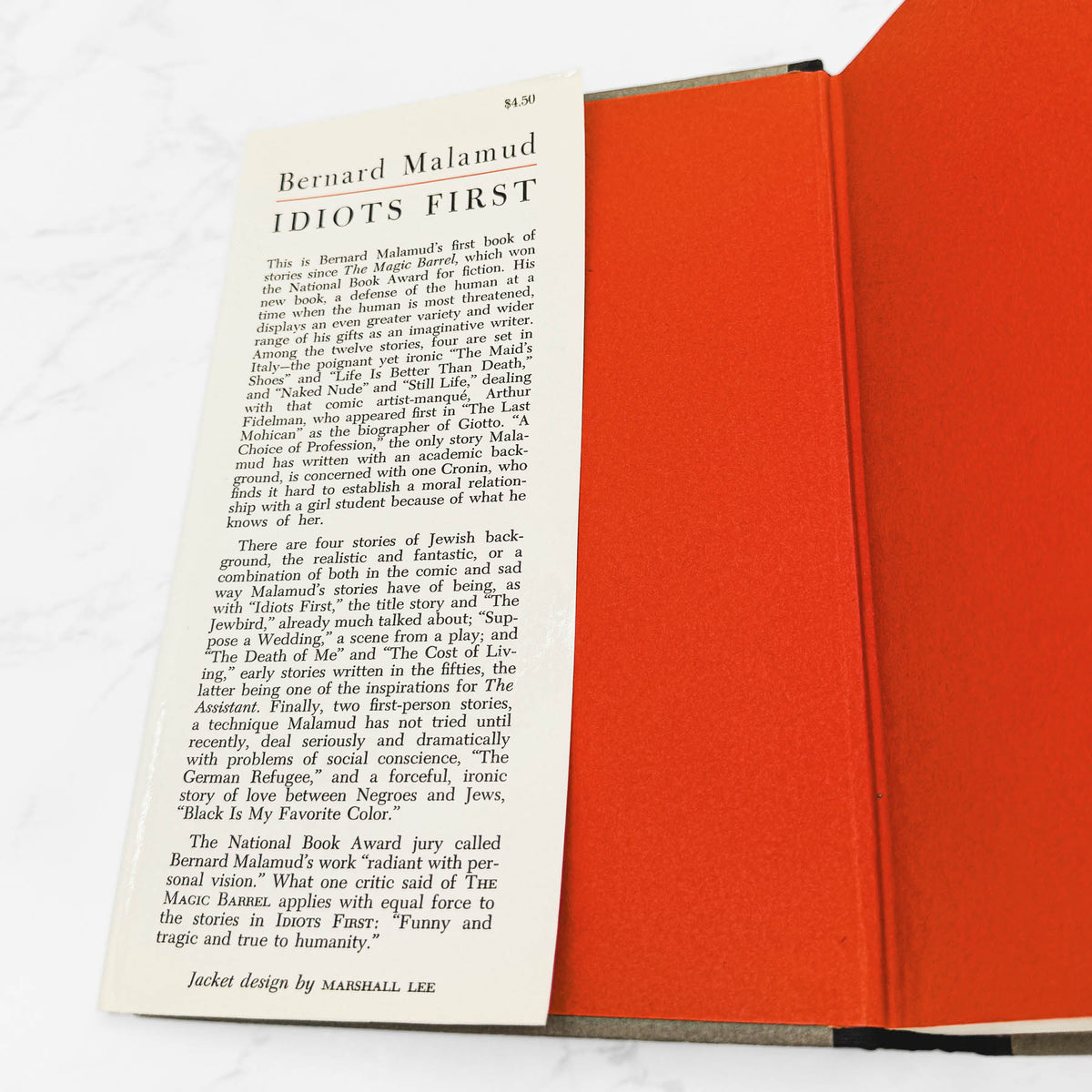 Idiots First by Bernard Malamud [FIRST EDITION] 1964  • Farrar Straus Giroux