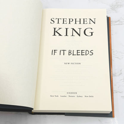 If It Bleeds by Stephen King [FIRST EDITION] 2020 • Scribner