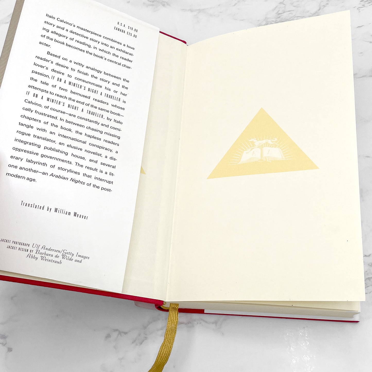 If on a Winter’s Night a Traveler by Italo Calvino [COLLECTOR'S EDITION HARDCOVER ] 1993 • Everyman's Library