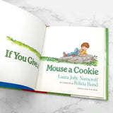 If You Give a Mouse a Cookie by Laura Joffe Numeroff & Felicia Bond [FIRST EDITION] 1985 • Harper & Row