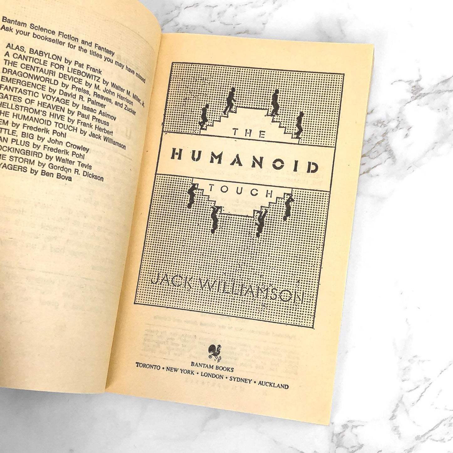 The Humanoid Touch by Jack Williamson [1985 PAPERBACK] • Bantam