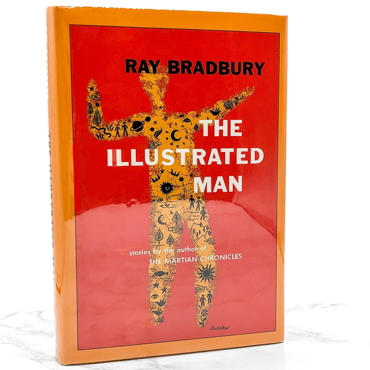 The Illustrated Man by Ray Bradbury [HARDCOVER RE-ISSUE] 2001 • BOMC